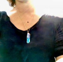 画像をギャラリービューアに読み込む, あの日の|オーロラ水晶ネックレス|Une(ウーネ)