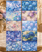 画像をギャラリービューアに読み込む, Floral Princess Hydrangea Melodyデザインペーパーブック|nene_hope_heart(ネネホープハート)
