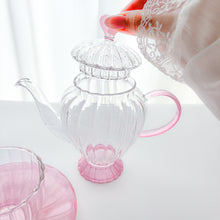 画像をギャラリービューアに読み込む, 桜ハートティーセット(耐熱ガラス)|Blanche Neige By ちょこにゃん(ブランシュネージュバイチョコニャン)