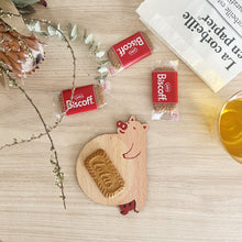 画像をギャラリービューアに読み込む, どうぶつの木製プレート&コースター【ぶた】|Ten&O Art+Craft(テンアンドオー アートクラフト)