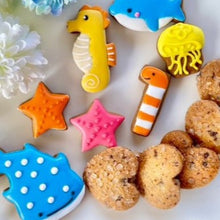 画像をギャラリービューアに読み込む, ★カラフルで可愛い(水族館ver)★アイシングクッキー&ザクザククッキー缶|ケーキ工房 アンドンカフェ(ケーキコウボウ アンドンカフェ)