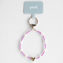 画像をギャラリービューアに読み込む, カラービーズストラップ|pudi(プディ)