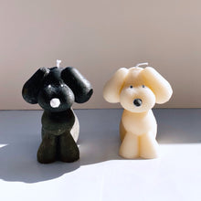 画像をギャラリービューアに読み込む, おりこうな犬のキャンドル【プードル】|Studiok.k(スタジオケーケー)