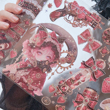 画像をギャラリービューアに読み込む, IchigoZukinCrystalink立体箔押し20cm幅PETテープ|nene_hope_heart(ネネホープハート)