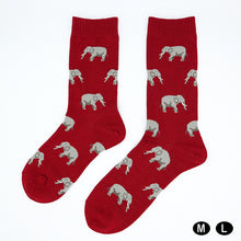 画像をギャラリービューアに読み込む, アジアゾウ|ソックス・靴下|Miita(ミータ)