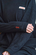 画像をギャラリービューアに読み込む, 両面パイルトレーナーネイビー|mucava(ムカバ)