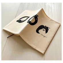 画像をギャラリービューアに読み込む, 文鳥さんがかわいいブックカバー【ブンコカバー】ナチュラル&ブラック|コトリヨガ