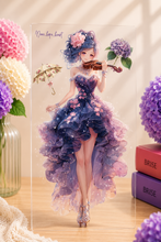 画像をギャラリービューアに読み込む, Floral Princess Hydrangea Melody Dress Up Collage Sticker|nene_hope_heart(ネネホープハート)