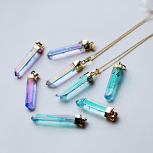 画像をギャラリービューアに読み込む, あの日の|オーロラ水晶ネックレス|Une(ウーネ)