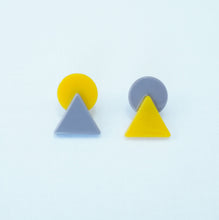 画像をギャラリービューアに読み込む, まるさんかくピアス|PlusDot+.(プラスドット)