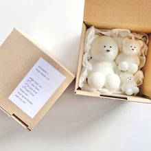 画像をギャラリービューアに読み込む, bear candle set |pluscandy(プラスキャンディ)