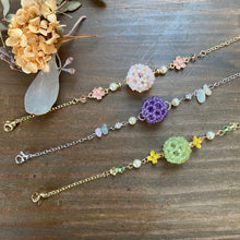 画像をギャラリービューアに読み込む, ピンクオパール 2mm 桜ブレスレット|紬(ツムギ)