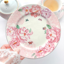 画像をギャラリービューアに読み込む, 芍薬華やぐプレート|Blanche Neige By ちょこにゃん(ブランシュネージュバイチョコニャン)