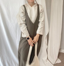 画像をギャラリービューアに読み込む, リネンパーカー オフホワイト|hachiko(ハチコ)