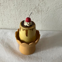 画像をギャラリービューアに読み込む, 陶器のプリン印鑑入れ|とうげい hanaga(トウゲイ ハナガ)