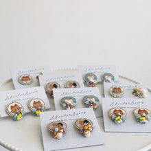 画像をギャラリービューアに読み込む, ねこイヤリング 茶ねこ|slowly&starry(スローリーアンドスターリー)