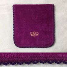 画像をギャラリービューアに読み込む, レース チーフポーチ タオル地 Lace Chief Pouch|Mon Luxe (モンリュクス)