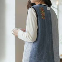 画像をギャラリービューアに読み込む, vintage kantha vest #5|ananyaユイイツムニ(アナンヤユイイツムニ)