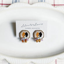 画像をギャラリービューアに読み込む, ねこピアス 三毛猫|slowly&starry(スローリーアンドスターリー)