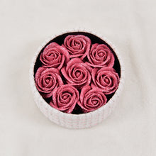 画像をギャラリービューアに読み込む, 尾州ボックスローズS 桃雫〈ピンクバラ8本〉|日本製グリッターローズ|IRiller(アイリエ)