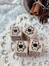 画像をギャラリービューアに読み込む, ねこスタンプ|mh-mignon(エムエイチミニョン)