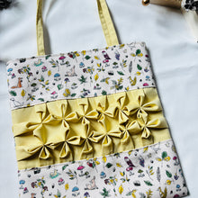画像をギャラリービューアに読み込む, フラワーモチーフバッグ(黄)|Nikomatch(ニコマッチ)