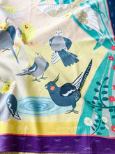 画像をギャラリービューアに読み込む, オカメインコ大判ハンカチ〈good morning!〉|コトリヨガ