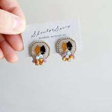 画像をギャラリービューアに読み込む, ねこピアス 三毛猫|slowly&starry(スローリーアンドスターリー)