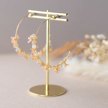 画像をギャラリービューアに読み込む, 金木犀とオパールのピアス|s.o.f.i. (ソフィー)