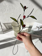 画像をギャラリービューアに読み込む, 赤い実のヤドリギ|wire art Niko(ワイヤーアートニコ)