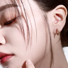 画像をギャラリービューアに読み込む, Linked Calm Hoop pierce|Lyvi(ライヴィ)