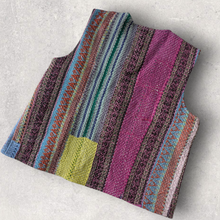 画像をギャラリービューアに読み込む, vintage kantha vest #2|ananyaユイイツムニ(アナンヤユイイツムニ)