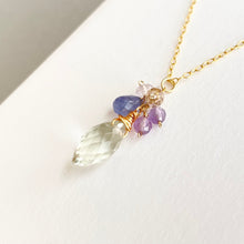 画像をギャラリービューアに読み込む, グリーンアメジストのネックレス|Na Lumière (ナ ルミエール)