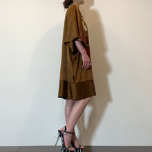 画像をギャラリービューアに読み込む, 着物リメイク ケープ袖ワンピース|komomo(コモモ)