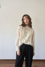 画像をギャラリービューアに読み込む, frill sheer blouse|Mistletoe(ミソルト)