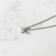 画像をギャラリービューアに読み込む, オパール プラネット ネックレス(シルバー925/ロジウムプレーティング)|SMUK(スムーク)