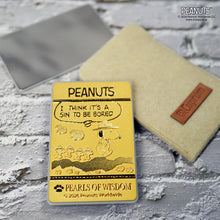 画像をギャラリービューアに読み込む, PEANUTS★Pearls of Wisdom ミラーカード・It’s a Sin|Cuprum by ISHIWATA(クプラム バイ イシワタ)
