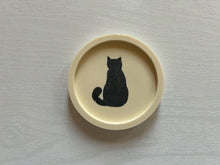 画像をギャラリービューアに読み込む, 丸いにゃんこトレイ〈おすわり〉|Delight(デライト)