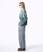 画像をギャラリービューアに読み込む, 【期間限定】カーゴ チェック ワイド パンツ|Nora Lily elle(ノラリリーエル)