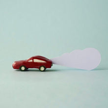 画像をギャラリービューアに読み込む, カードスタンド(ミニメッセージカード付) スポーツカー|TOUZOO(トウズー)