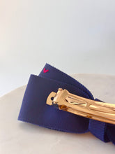 画像をギャラリービューアに読み込む, Little Hearts フランス刺繍 リボンバレッタ|SUNNY RIBBON(サニーリボン)