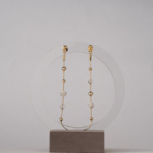 画像をギャラリービューアに読み込む, 繊細な輝き・艶・透明感。素敵が揃うロングイヤリング|BLANCHE NEIGE(ブランシュネージュ)