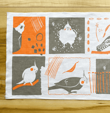 画像をギャラリービューアに読み込む, オカメインコ注染手ぬぐい〈とりてぬぐい〉|コトリヨガ