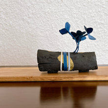 画像をギャラリービューアに読み込む, 炭オブジェ / 紺+ゴールド|櫂の炭(カイノスミ)