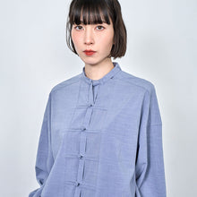 画像をギャラリービューアに読み込む, チャイナ ループ L/S シャツ|Nora Lily(ノラリリー)