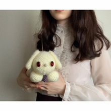 画像をギャラリービューアに読み込む, うさぎのチェーンハンドバッグ 白うさぎ×ボンボンショコラハートチョーカー すみれの砂糖漬け セットアップ|A of Hearts(エーオブハーツ)