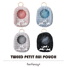 画像をギャラリービューアに読み込む, ツイードプティ ぬいポーチ|fanfancy+(ファンファンシープラス)