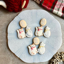 画像をギャラリービューアに読み込む, 寄り添うねこちゃんと小判 sumirecookies(スミレクッキーズ)