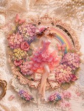 画像をギャラリービューアに読み込む, Floral Frame Hydrangea Melody|nene_hope_heart(ネネホープハート)