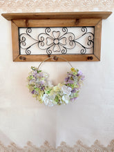 画像をギャラリービューアに読み込む, ふわふわ紫陽花フラワーリース|flowers luciole(フラワーズ ルシオール)